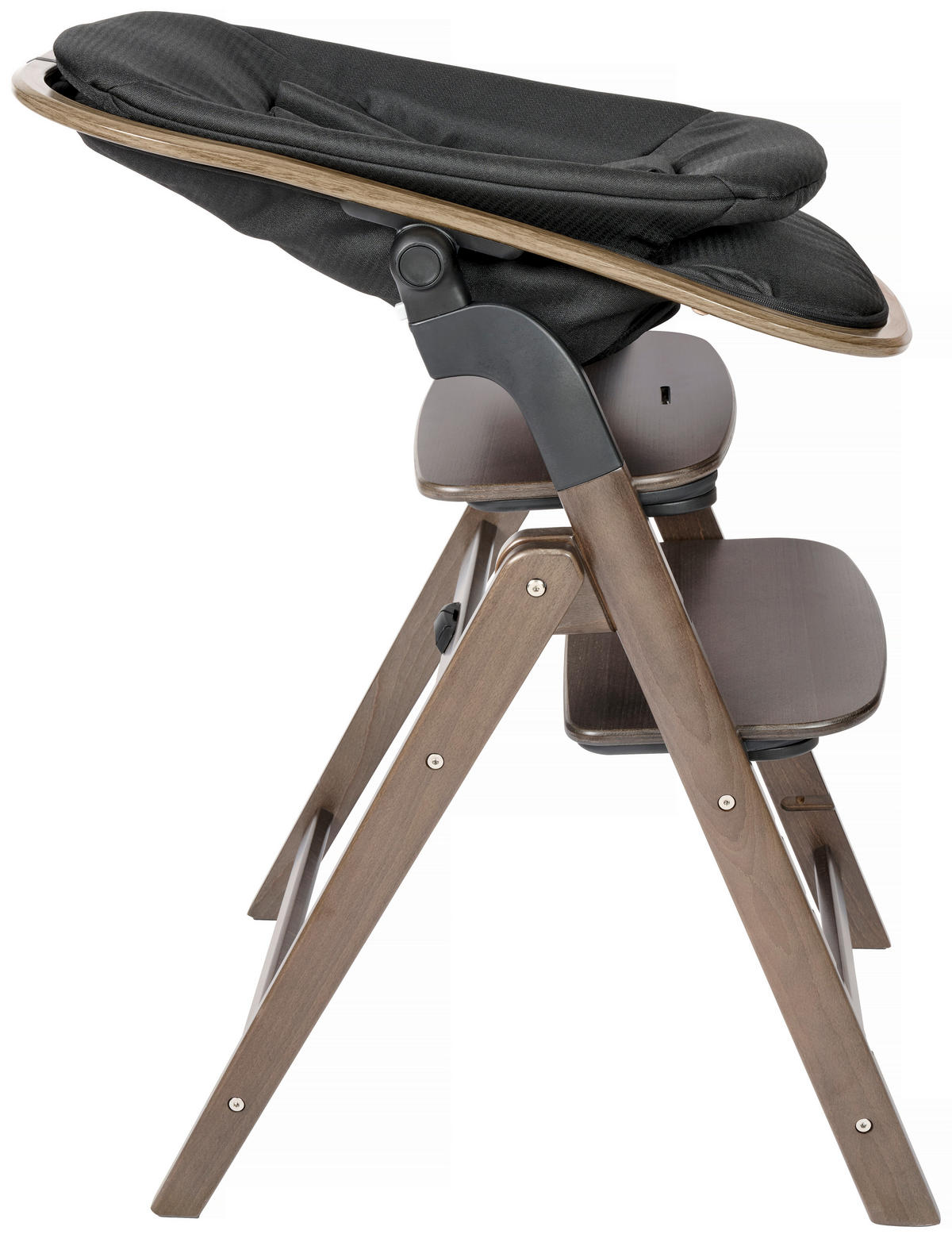 HOCHSTUHL-SET  - Schwarz, Basics, Holz/Holzwerkstoff (65,5/51/85cm) - Jimmylee