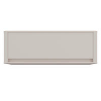 KÜCHENOBERSCHRANK 133,2/35/46 cm  in Kaschmir  - Kaschmir, MODERN, Holzwerkstoff (133,2/35/46cm) - home24