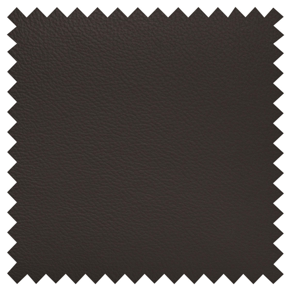 ECKSOFA Dunkelbraun Echtleder Lederlook  - Chromfarben/Dunkelbraun, Design, Leder/Textil (245/208cm) - Livetastic