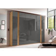 DREHTÜRENSCHRANK 300/236/58 cm 6-türig Eiche Bianco, Lavagrau  - Schieferfarben/Eiche Bianco, Design, Holz/Holzwerkstoff (300/236/58cm) - Dieter Knoll