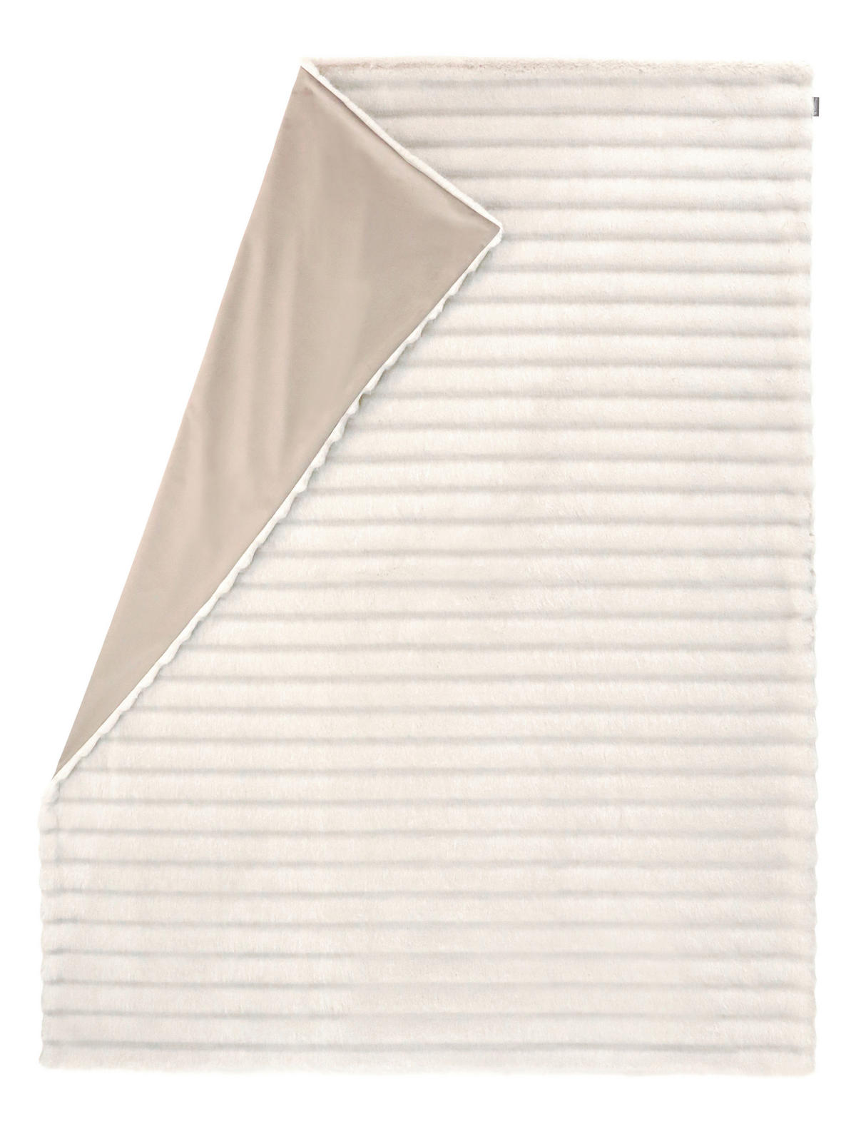 PLAID COUTURE 130/170 cm  - Creme/Weiß, Design, Textil (130/170cm) - Musterring