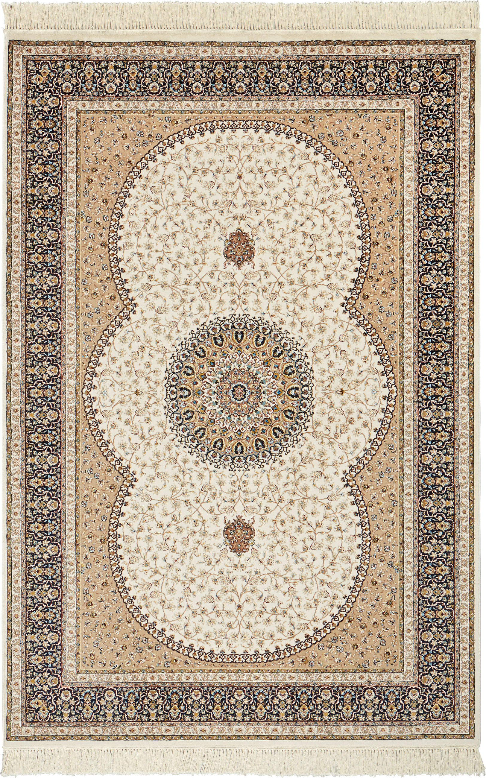SZŐTT SZŐNYEG  Isfahan  - bézs, Lifestyle, textil (200/300cm) - Cazaris