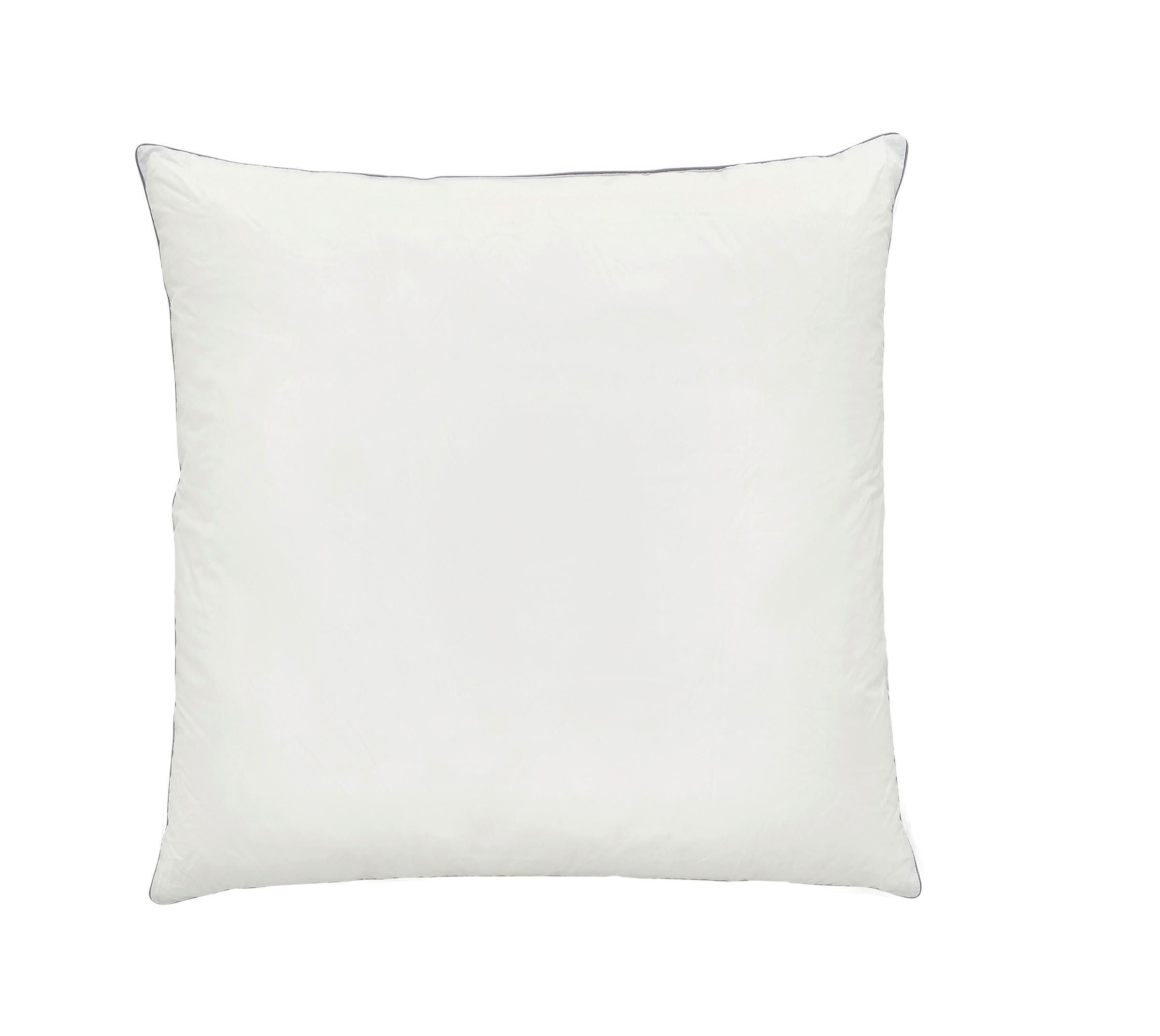 KOPFPOLSTER Heimtextilien Baumwollfüllung, Polyester  - Weiß, Basics, Textil (80/80/12,4cm) - Yatas