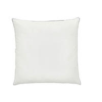 KOPFPOLSTER Heimtextilien Baumwollfüllung, Polyester  - Weiß, Basics, Textil (80/80/12,4cm) - Yatas