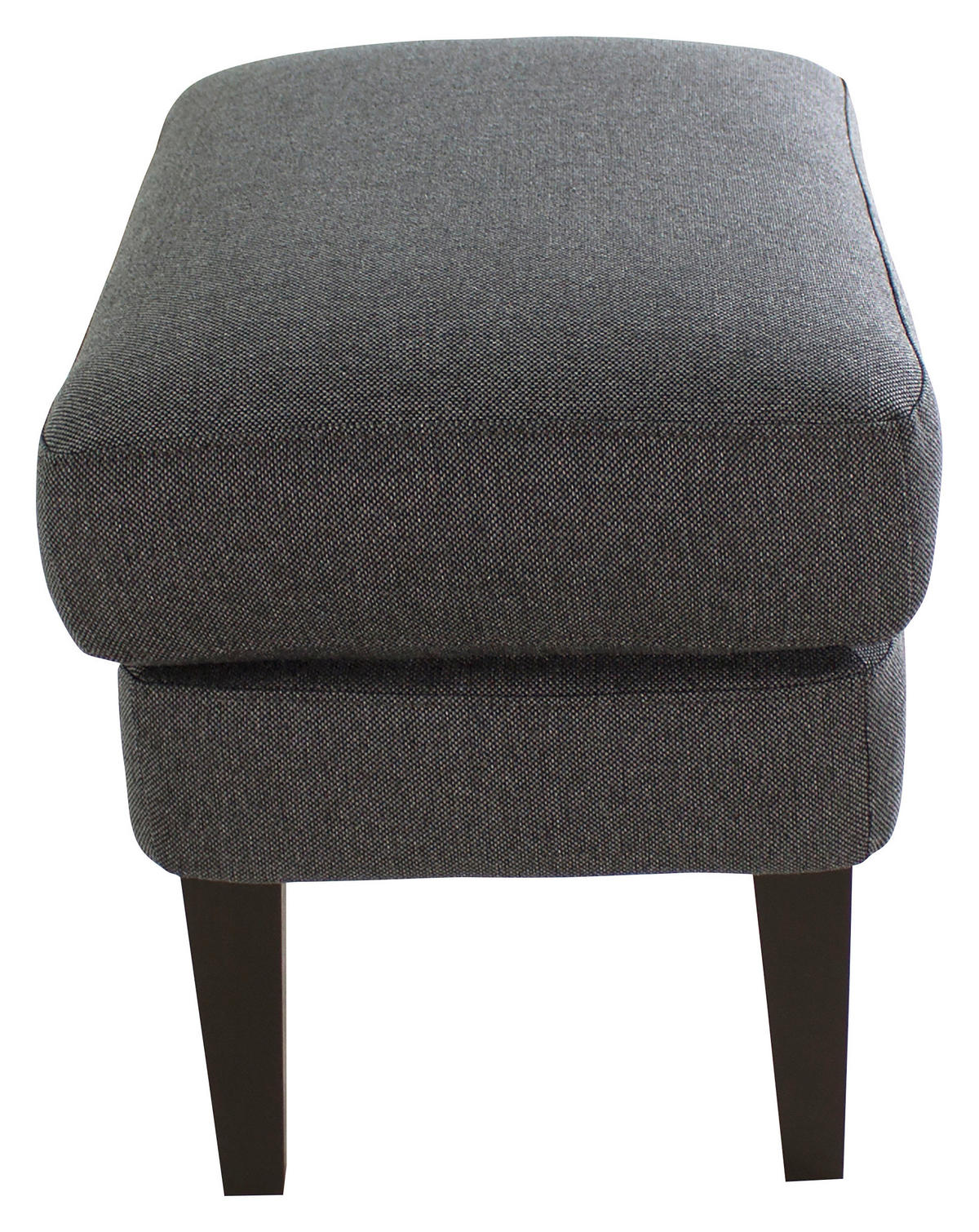 FOTELJ Z OPORO ZA GLAVO,  antracit tekstil - barve wenge/antracit, Design, tekstil/les (73/110/96cm) - Cantus