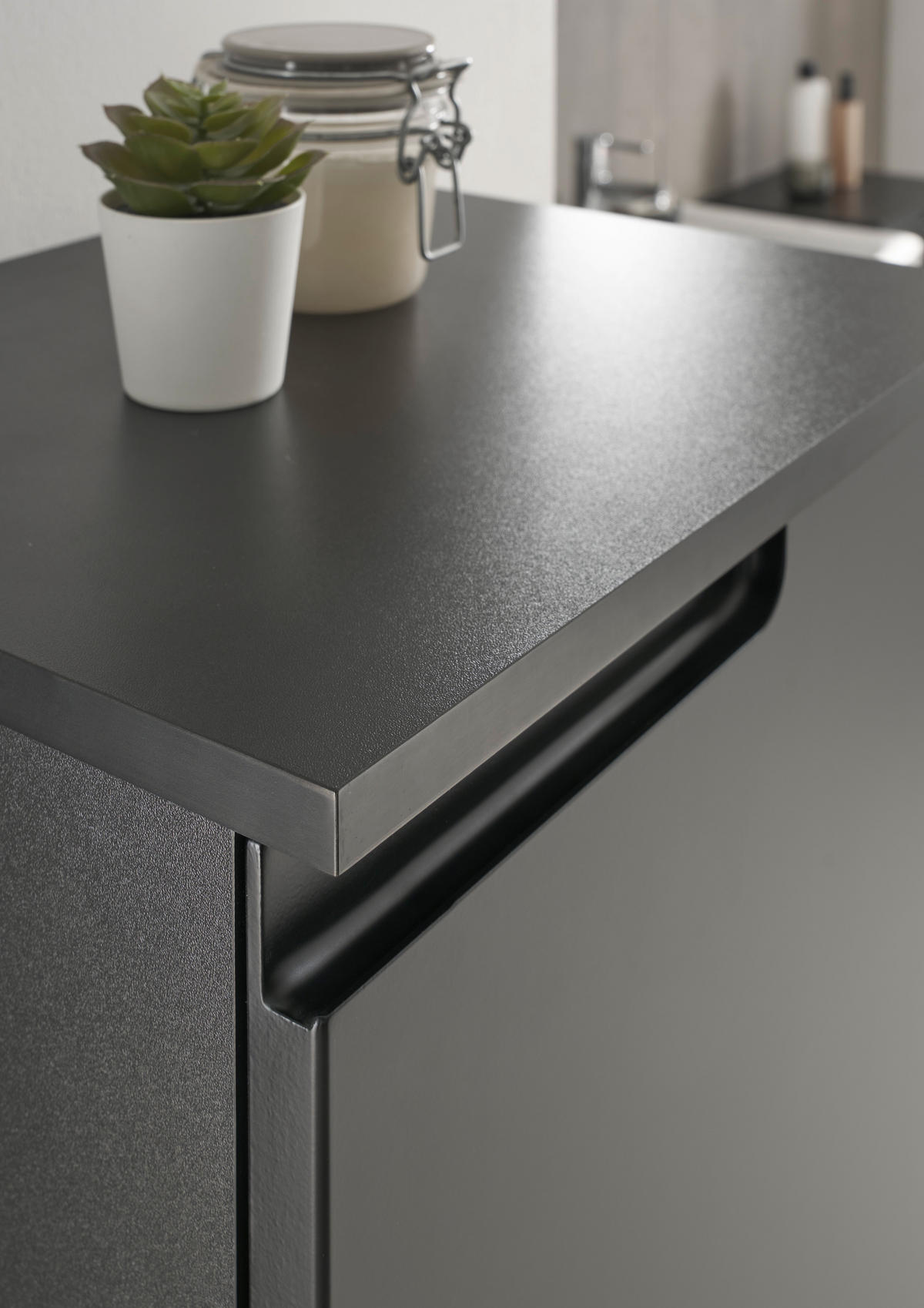 MIDISCHRANK 40/134/32 cm  - Schwarz, Modern, Holzwerkstoff/Kunststoff (40/134/32cm) - MID.YOU