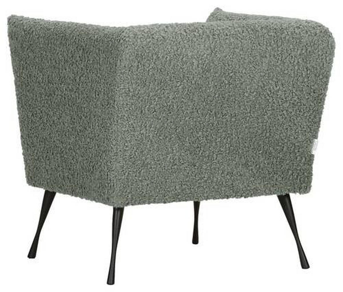 FÅTÖLJ i textil skogsgrön  - skogsgrön/svart, Design, metall/textil (76/73/76cm) - MID.YOU
