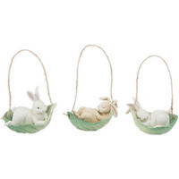 ZEC DEKORATIVNI - pink/bijela, Lifestyle, tekstil/plastika (7/9/7,5cm)