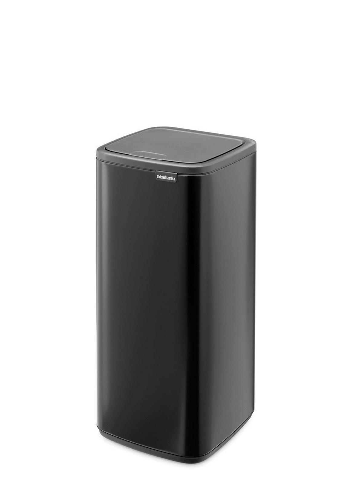 KANTA SA PAPUČICOM  30 l   - crna/antracit, Dizajnerski, metal/plastika (28/65/30,5cm) - Brabantia