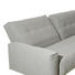 WOHNLANDSCHAFT Flachgewebe - Hellgrau, Design, Textil (340/180cm) - Rolf Benz