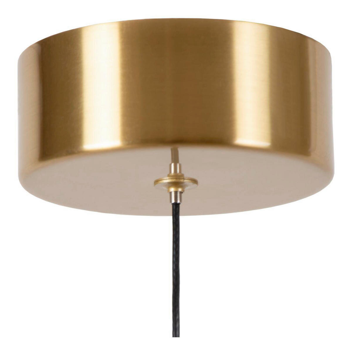 LED-HÄNGELEUCHTE GISELA 16/16/150 cm   - Schwarz/Orange, Design, Glas (16/16/150cm) - Lucide