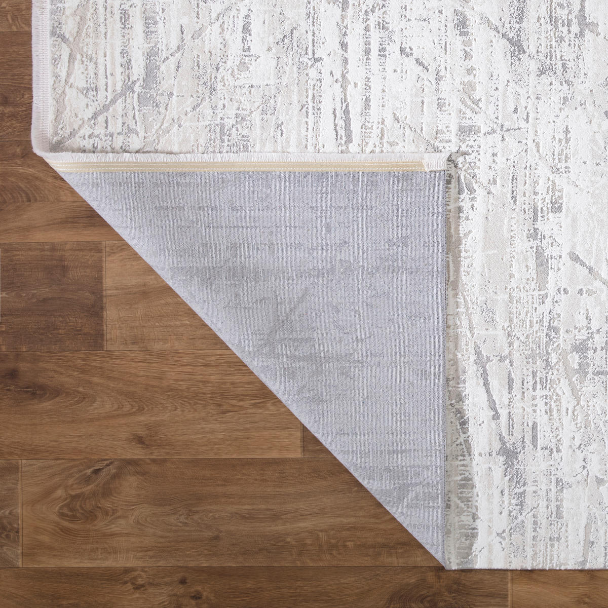 VINTAGE-TEPPICH 80/150 cm Harmony Creme, Weiß, Hellgrau  - Creme/Hellgrau, LIFESTYLE, Textil (80/150cm) - Novel