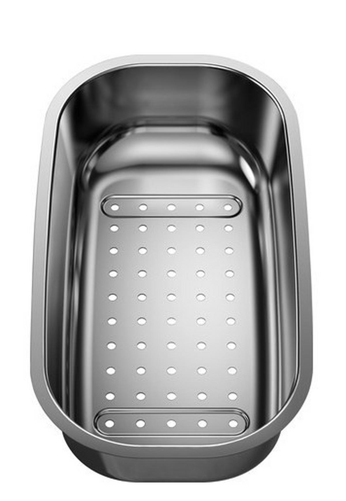 RESTESCHALE 208195  - Edelstahlfarben, Basics, Metall (32,7/8/17,7cm) - Blanco