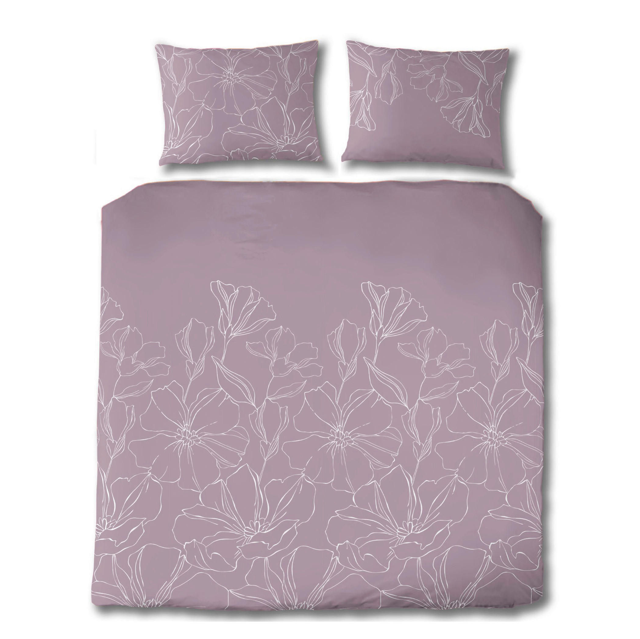 BETTWÄSCHE Satin 200/200 cm  - Lila, KONVENTIONELL, Textil (200/200cm) - Florella