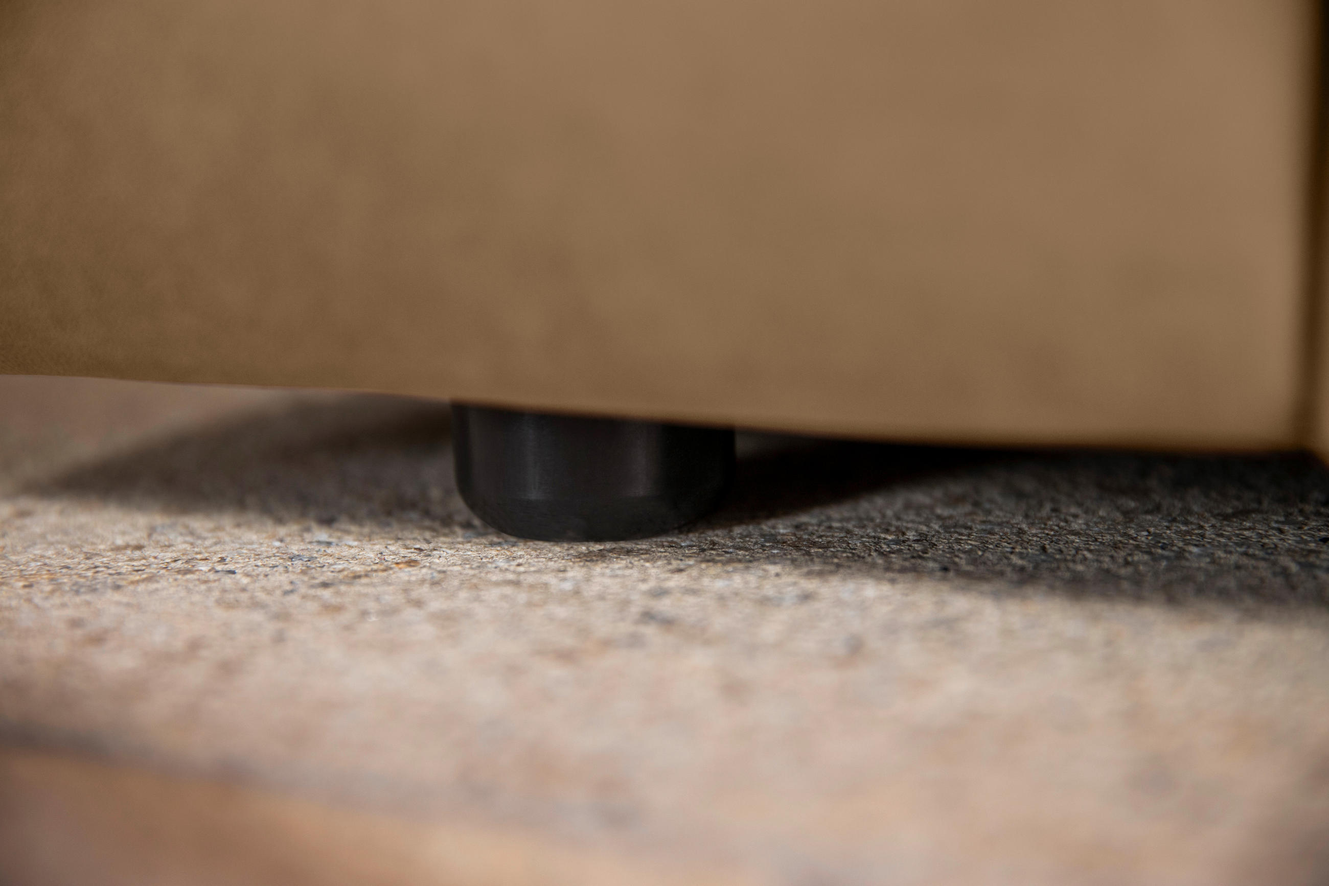 VIERSITZER-SOFA around the block Fango Echtleder  - Fango/Schwarz, MODERN, Leder/Kunststoff (300/66/104cm) - Chilliano