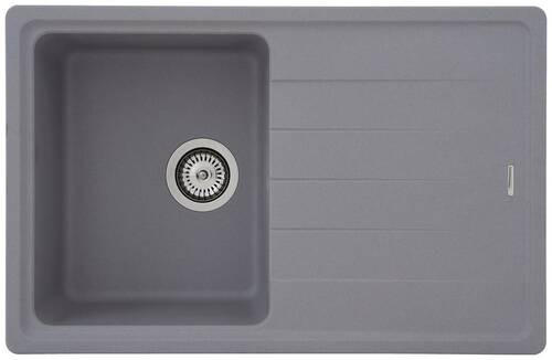 SPÜLE 1725COLUMBIA78X50G  - Grau, Trend, Stein (78/18,5/50cm) - Respekta