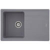 SPÜLE 1725COLUMBIA78X50G  - Grau, Trend, Stein (78/18,5/50cm) - Respekta