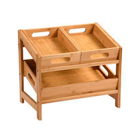 KÜCHENREGAL  - Naturfarben, Basics, Holz (26/39,50/34,50cm) - Kesper