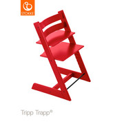 Hochstuhl Tripp Trapp - Rot, Lifestyle, Holz (46/79/49cm) - Stokke