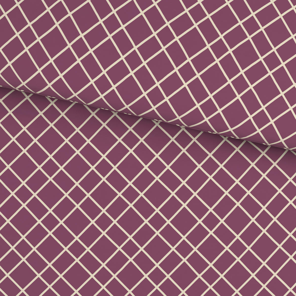 BETTWÄSCHE 2-teilig Flanell 140/200 cm  - Mauve, KONVENTIONELL, Textil (140/200cm) - Esposa