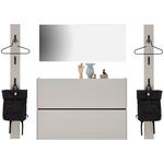 GARDEROBE 4-teilig  in 200/200/22 cm  - Kaschmir, Design, Holzwerkstoff (200/200/22cm) - Voleo