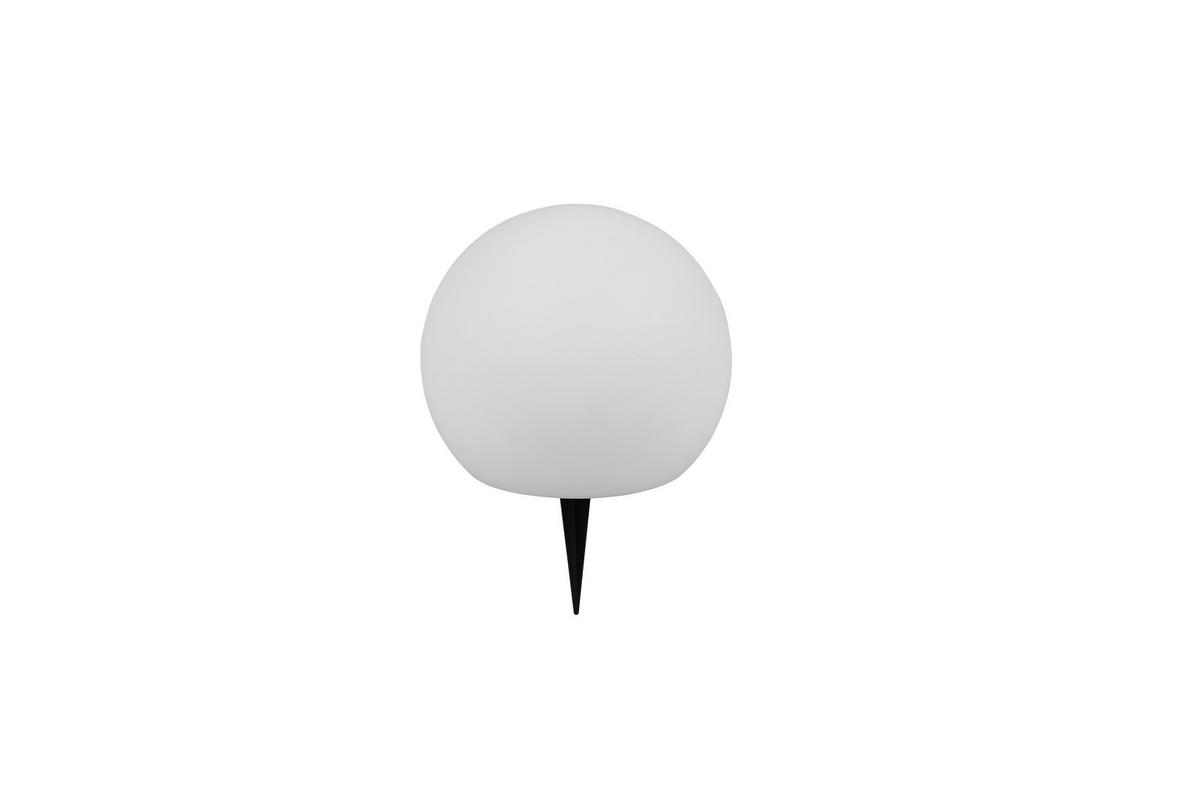 SOLARLEUCHTE 20 cm  - Weiß, Trend, Kunststoff (20cm) - Ambia Garden