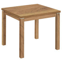 ESSTISCH in Holzwerkstoff 80-140/80/76 cm  - Eichefarben, Konventionell, Holzwerkstoff (80-140/80/76cm) - Valdera