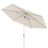 SONNENSCHIRM 305 cm Naturfarben  - Silberfarben/Naturfarben, KONVENTIONELL, Textil/Metall (305/305cm) - Doppler