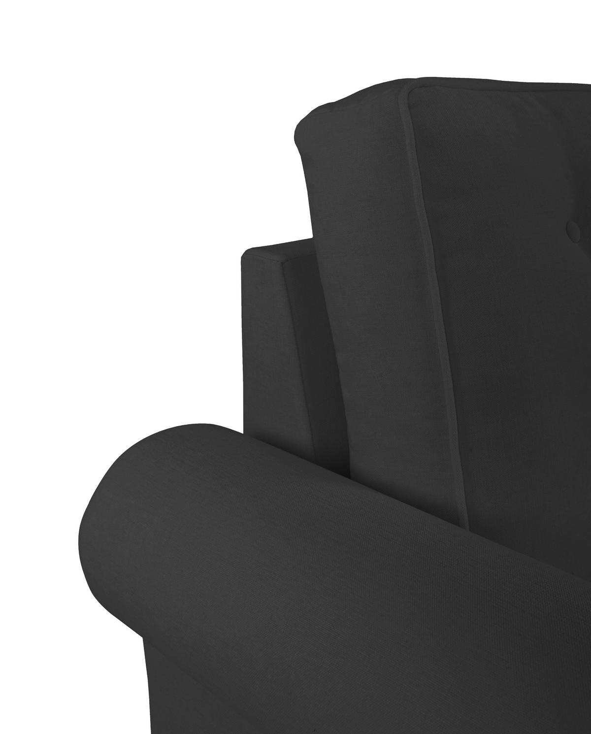 SESSEL in Anthrazit  - Anthrazit/Buchefarben, Design, Holz/Textil (93/89/82cm) - MID.YOU