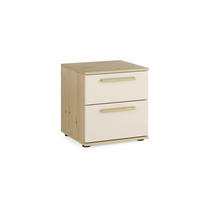 NACHTSCHRANK 46/48,6/46 cm  - Sandfarben/Eichefarben, Design, Holz/Holzwerkstoff (46/48,6/46cm) - Musterring