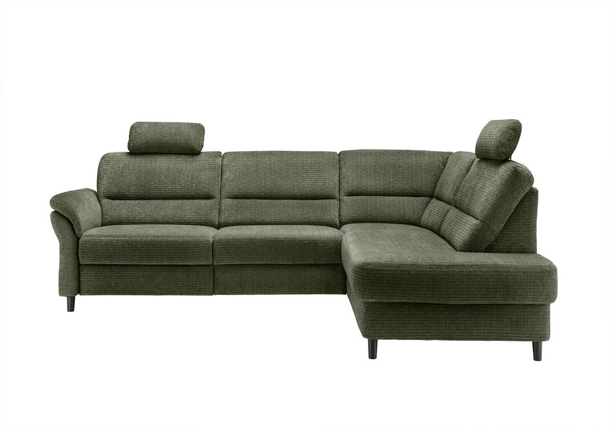 Livetastic ECKSOFA Olivgrün Mikrofaser