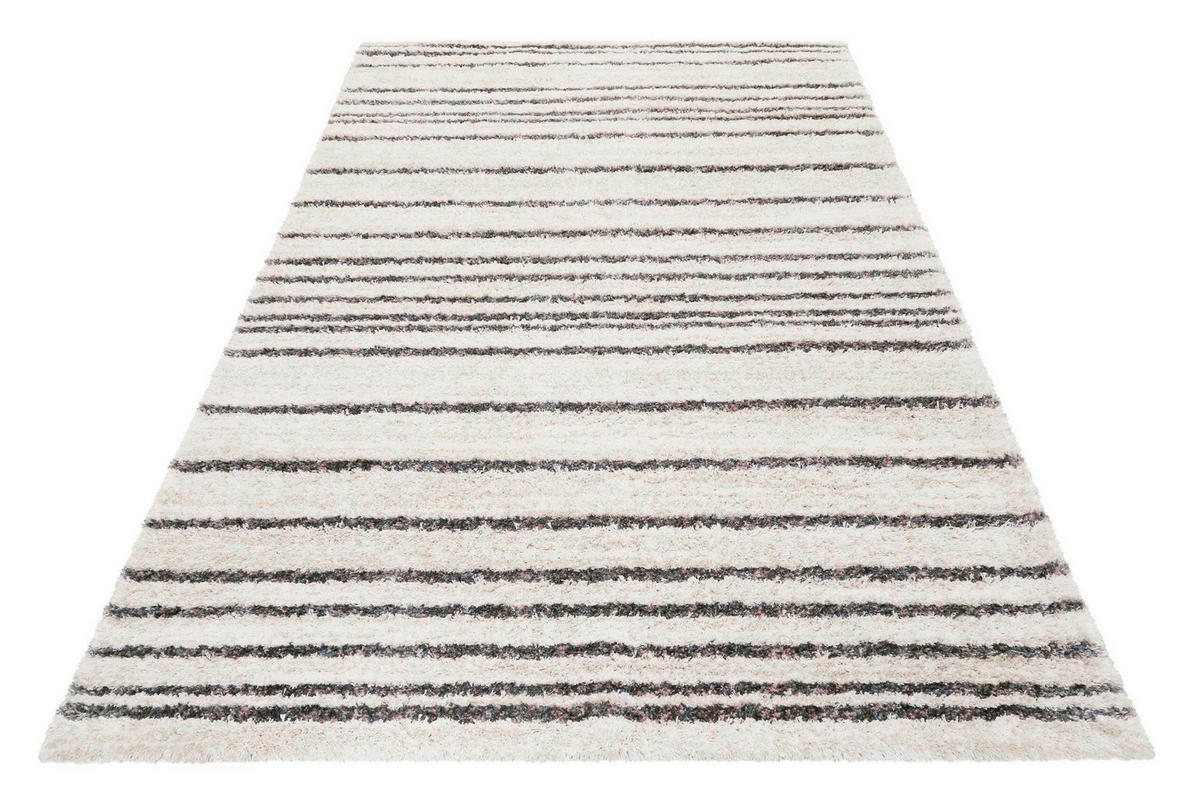 HOCHFLORTEPPICH 133/200 cm Gesa Creme, Grau  - Creme/Grau, KONVENTIONELL, Textil (133/200cm) - Esprit
