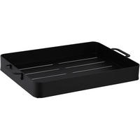 POSLUŽAVNIK   45,7/30/5 cm           - crna, Dizajnerski, metal (45,7/30/5cm) - Homeware Profession.
