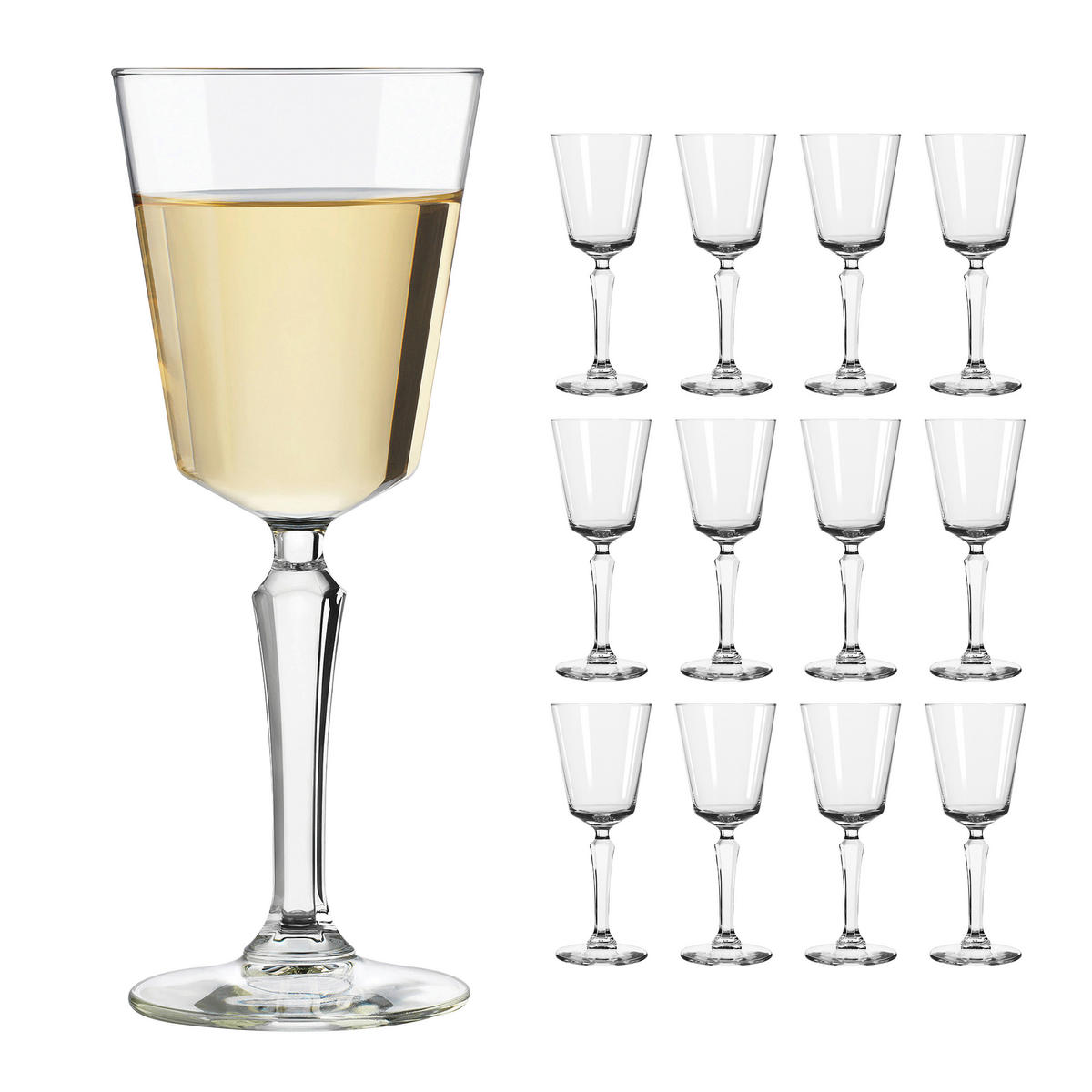 GLÄSERSET SPEAKEASY  12-teilig  - Klar, Basics, Glas (8/19,5cm)