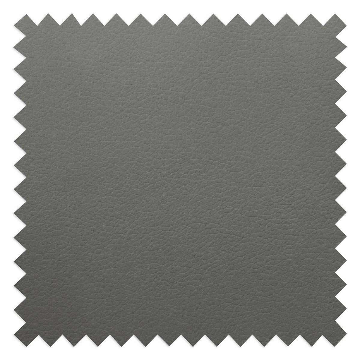 ECKSOFA 168/227 cm TILO in Lederlook Grau Bettkasten  168/227 cm  - Schwarz/Grau, Design, Kunststoff/Textil (168/227cm) - Livetastic
