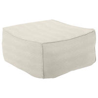 HOCKER in Textil Naturfarben, Beige  - Beige/Naturfarben, Design, Textil (86/38/86cm) - Lomoco