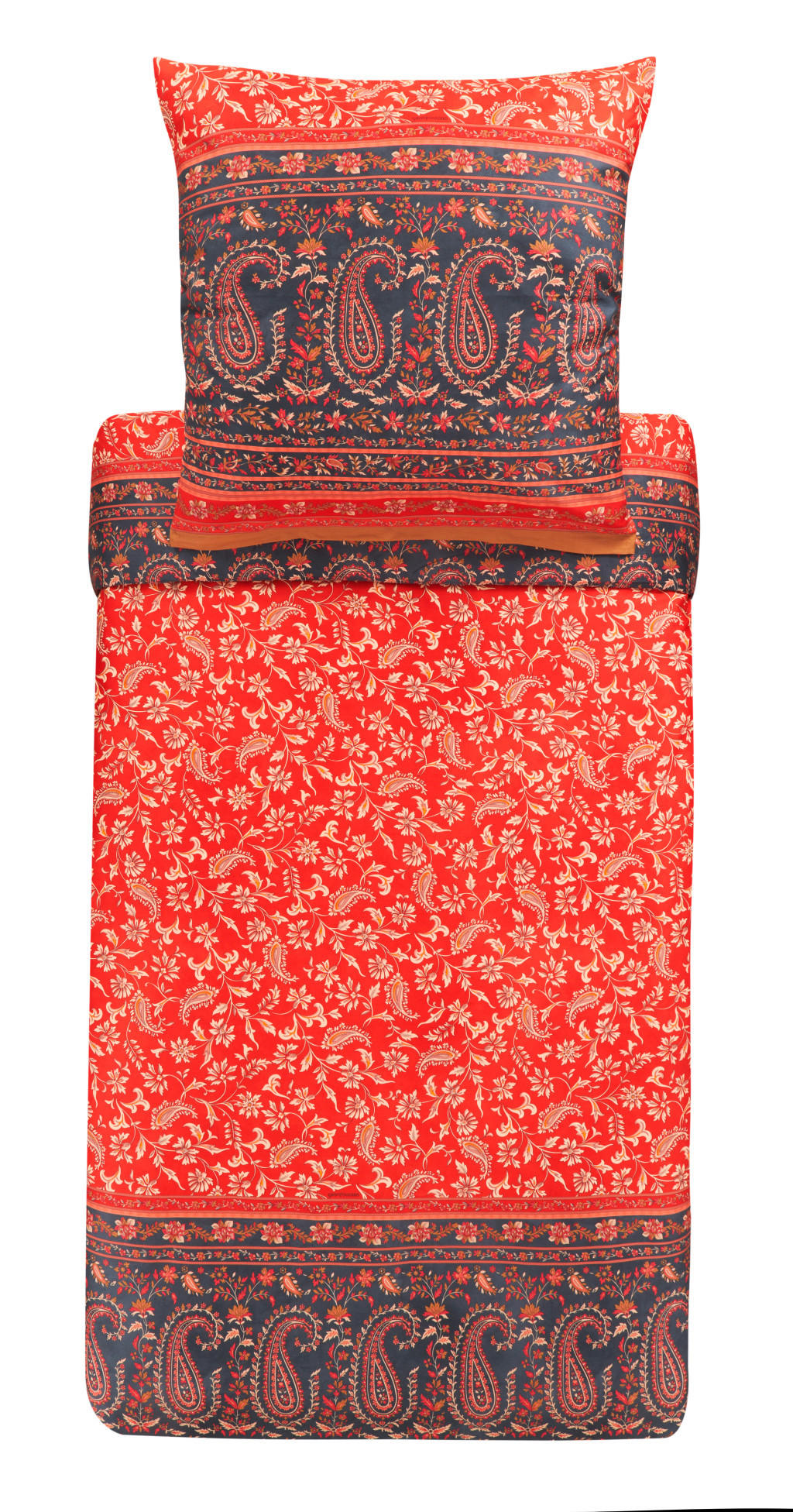 BETTWÄSCHE  - Rot, Basics, Textil (155/220cm) - Bassetti