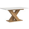 AUSZIEHTISCH in Holzwerkstoff  - Weiß/Eiche Artisan, KONVENTIONELL, Holzwerkstoff (150-190/76/90cm)
