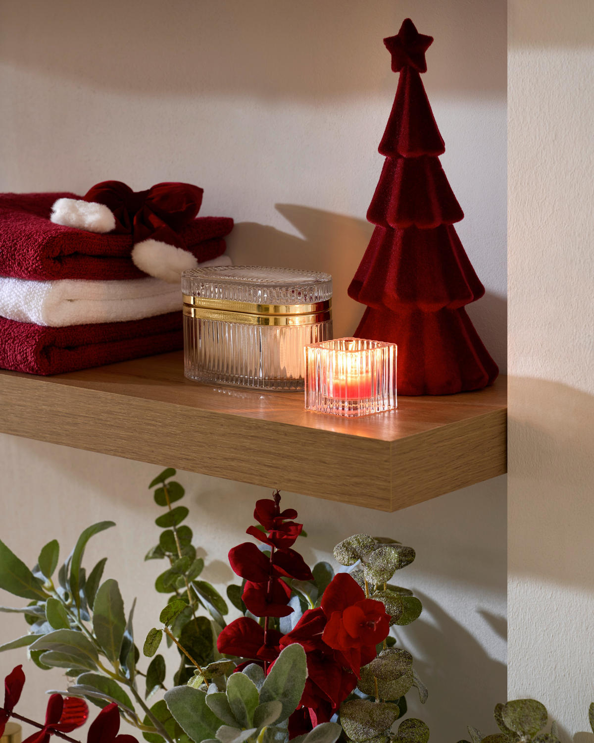 BADETUCH Bordeaux 80/190 cm  - Bordeaux, Natur, Textil (80/190cm) - Bio:Vio