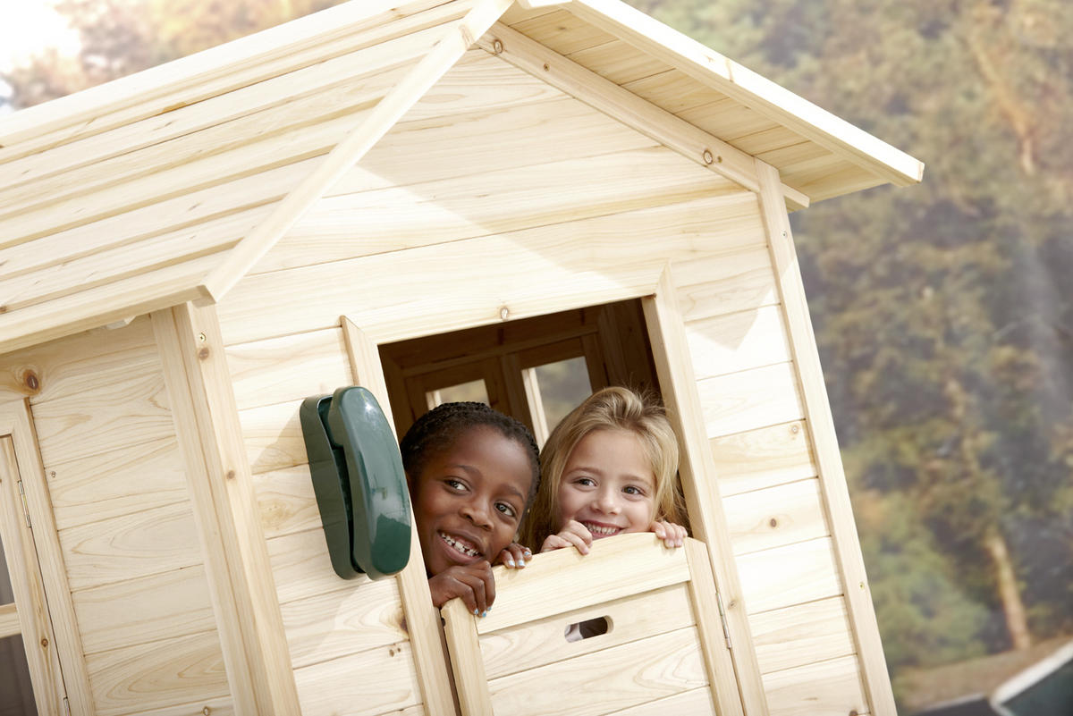 SPIELHAUS 94/133/102 cm SPIELHAUS SUNNY NOA  - Naturfarben, Basics, Holz (94/133/102cm) - Ambia Garden