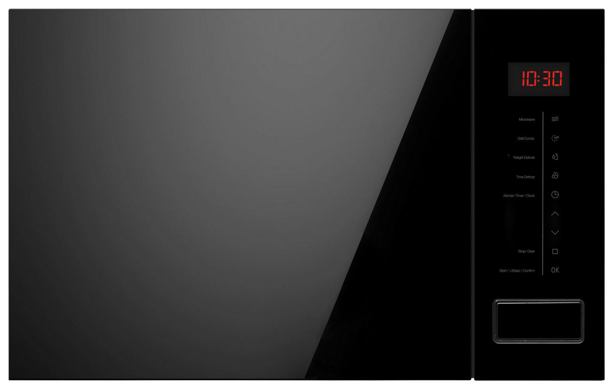 EINBAUMIKROWELLE EMW 328 800 V  - Schwarz, Basics, Metall (59,5/39/32cm) - Amica