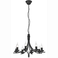 PENDELLEUCHTE 58/100 cm  - Schwarz Hochglanz, KONVENTIONELL, Metall (58/100cm)
