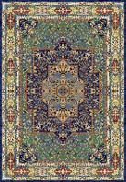 VINTAGE SZŐNYEG - kék/zöld, Design, textil (160/230cm) - Dieter Knoll