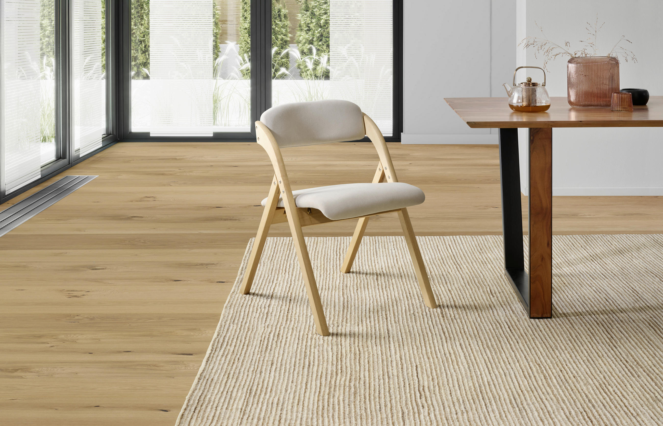 ARMLEHNSTUHL  in Samt  - Beige/Naturfarben, MODERN, Holz/Textil (52/78/53cm) - MID.YOU