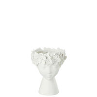 ÜBERTOPF - Weiss, Basics, Kunststoff (21/21/23cm)