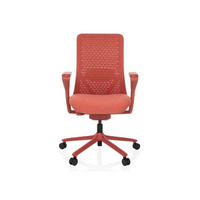 SNURRSTOL  i nätklädsel röd  - röd, Modern, metall/textil (63/102 - 111/67cm) - MID.YOU