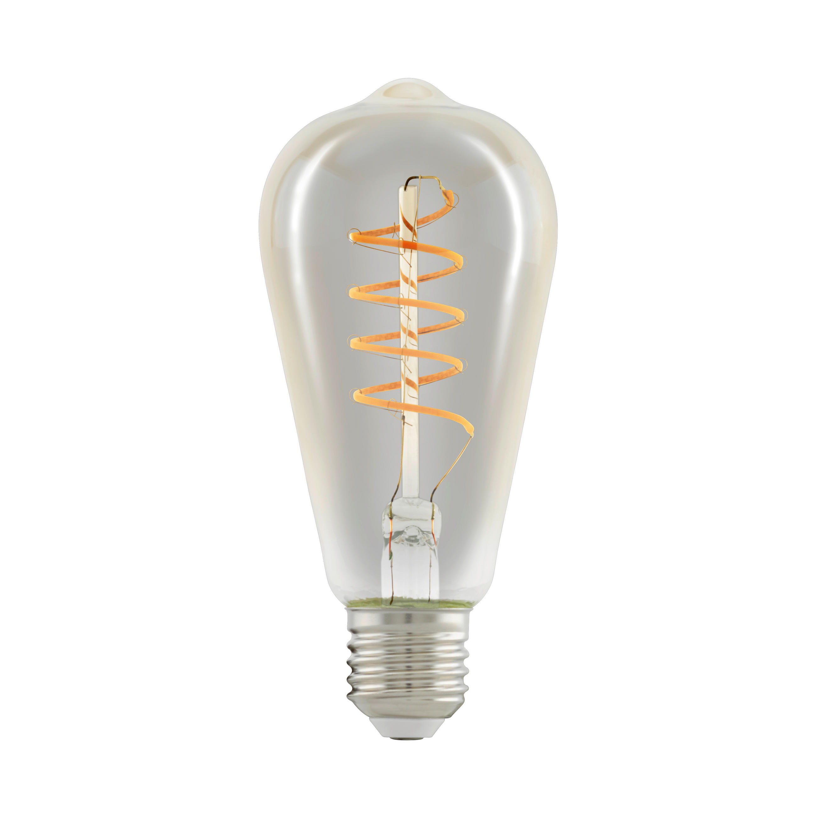 LED-FILAMENT-LEUCHTMITTEL   E27 4 W 270 lm  - Cognac, Basics, Glas (6,4/14,3cm) - Eglo