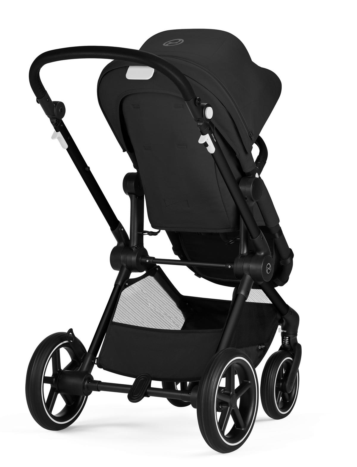 KINDERWAGENSET EOS LUX  - Schwarz, Basics, Textil/Metall (85/61/116cm) - Cybex