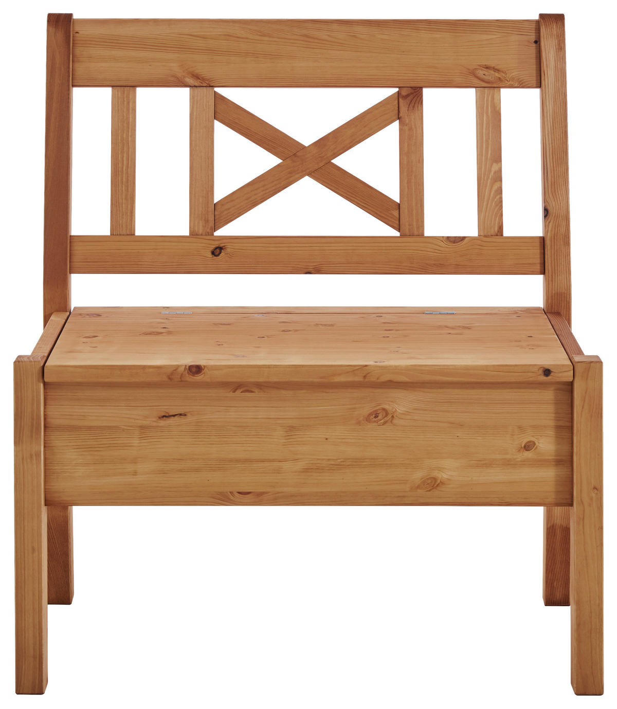 SITZBANK 84/93/58 cm Laugenfarbig Kiefer massiv  - Laugenfarbig, ROMANTIK / LANDHAUS, Holz (84/93/58cm) - Boxxx