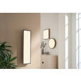 LED-DECKENLEUCHTE Ludwig 45/45/7,6 cm  - Opal/Graphitfarben, Natur, Holzwerkstoff/Kunststoff (45/45/7,6cm) - Novel